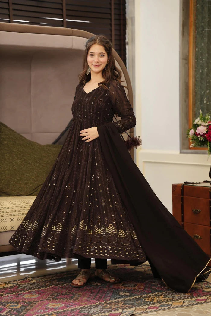 Premium Beautiful Anarkali Set