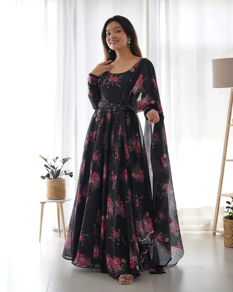 Most Loved Black Anarkali Suit